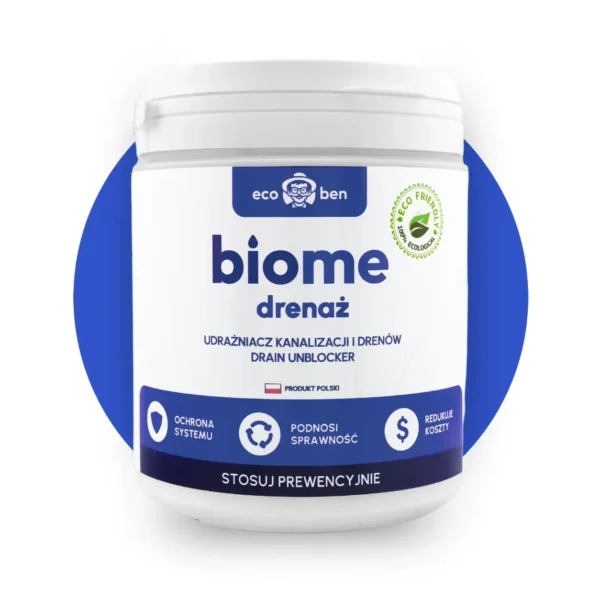 BioMe Drain Unblocker, Biological Unblocker for Infiltration Pipes 600 g