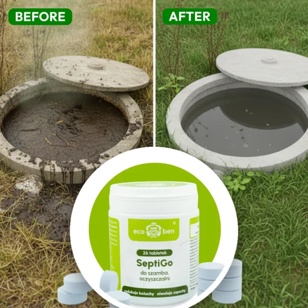 SeptiGo Tablets for Septic Tanks and Treatment Plants